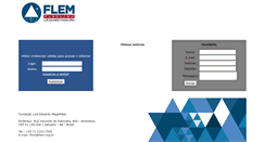 Desktop Screenshot of insercaojovem.flem.org.br